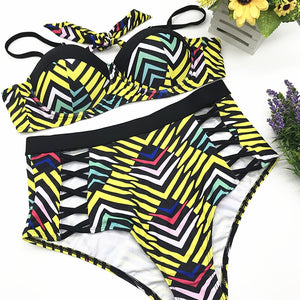 HOLLOW OUT SWIMSUIT